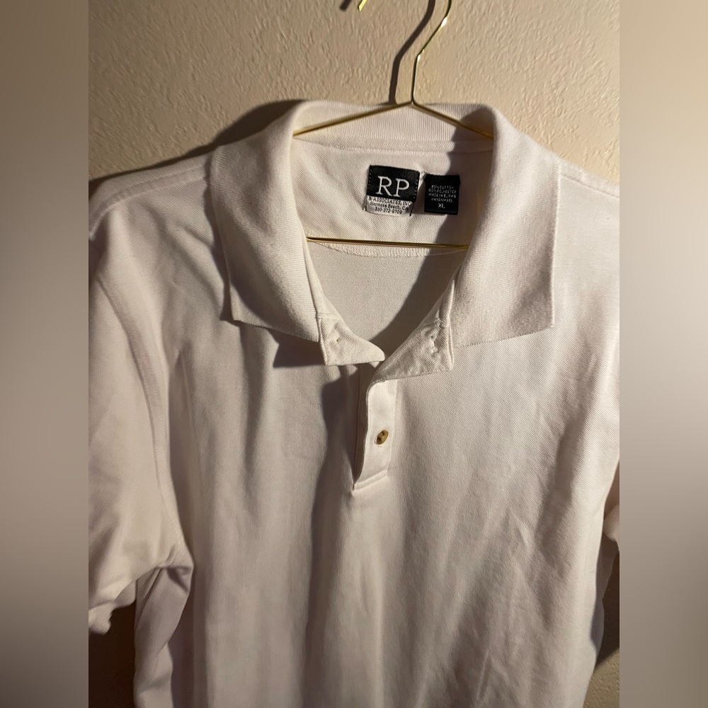 RP Mens White -XL Short Sleeve Shirt